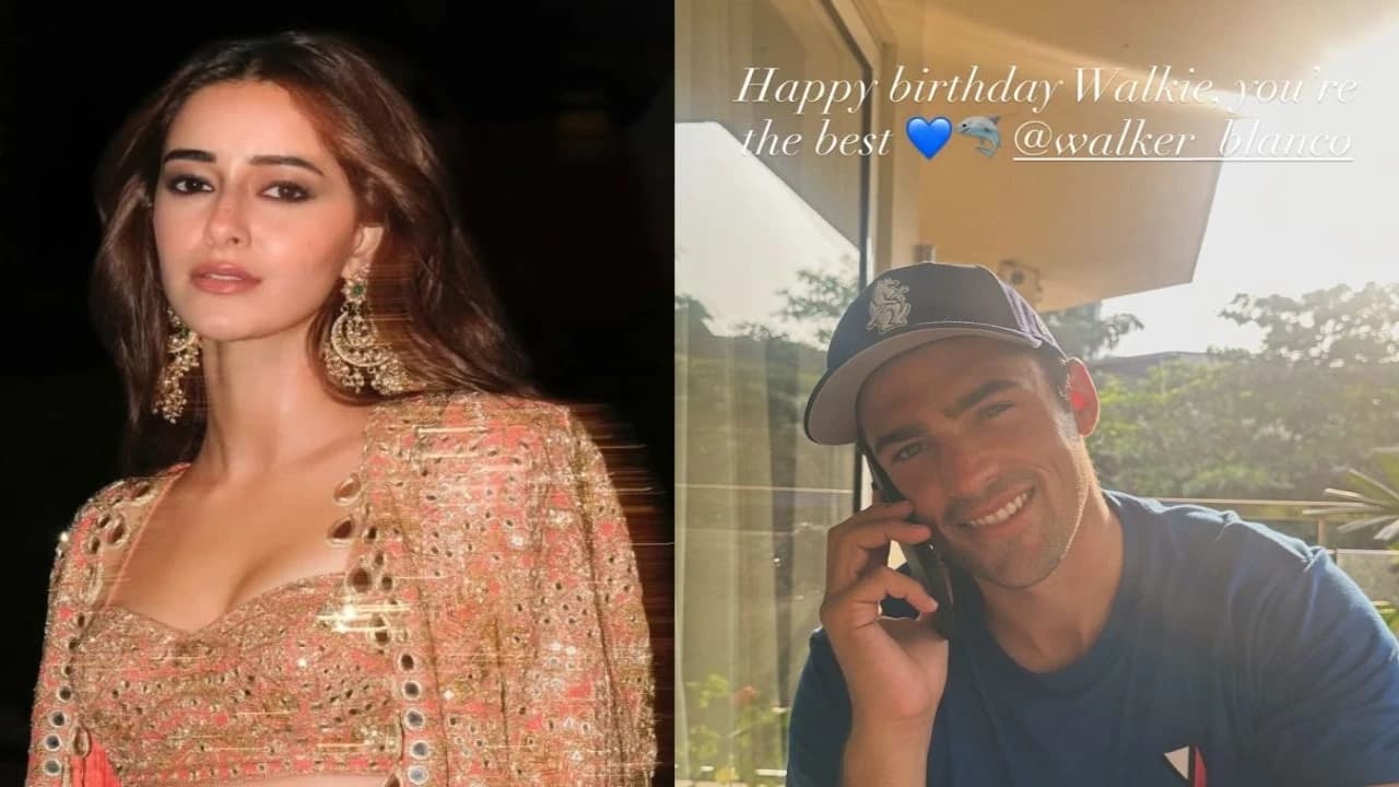 Ananya Panday’s Sweet Birthday Wish Stirs Walker Blanco Romance Rumors