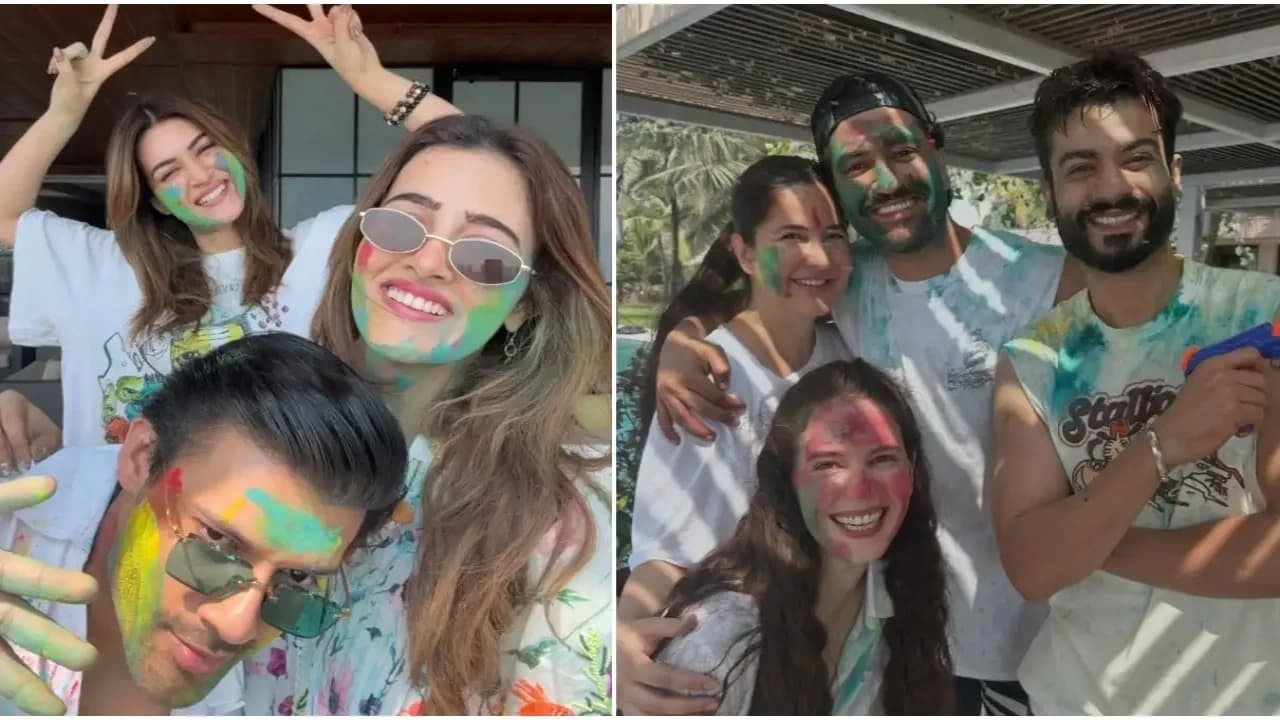 Holi 2026: Katrina Kaif, Kriti Sanon, Varun Dhawan Celebrate Festival of Colors