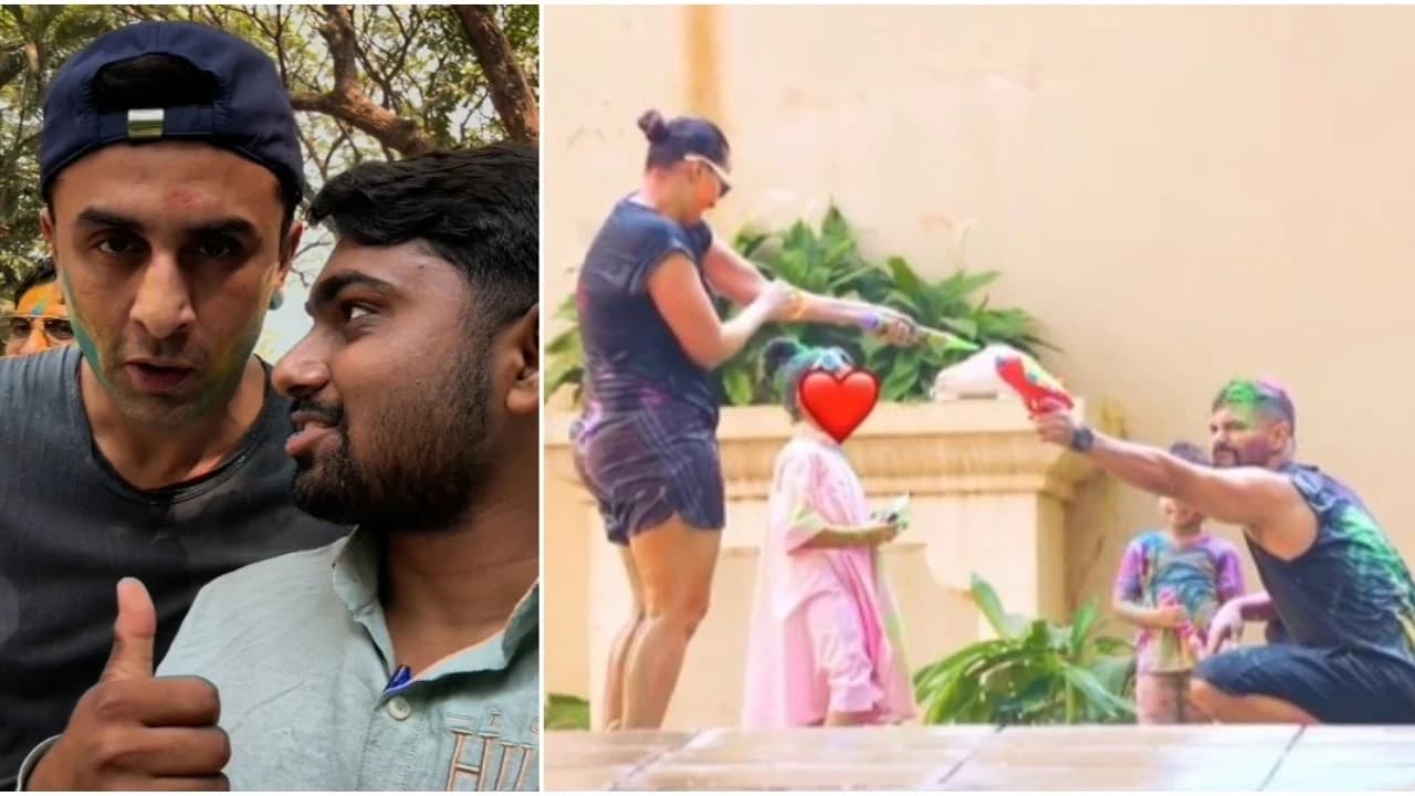 Holi 2026: Ranbir Kapoor and B-Town Celebs Celebrate with Fans and Families