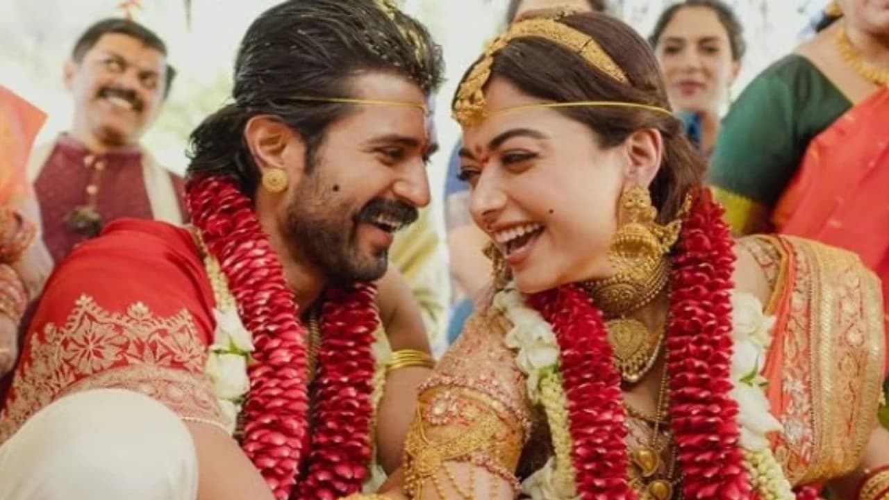 Rashmika Mandanna and Vijay Deverakonda Pledge Scholarships in Telangana Village