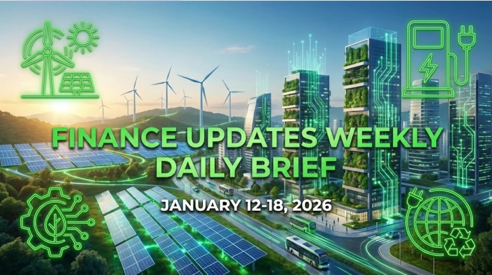 Weekly Finance Brief (January 12-18, 2026): Market Rebound, Earnings Watch, and Policy Shifts Amid Global Uncertainty