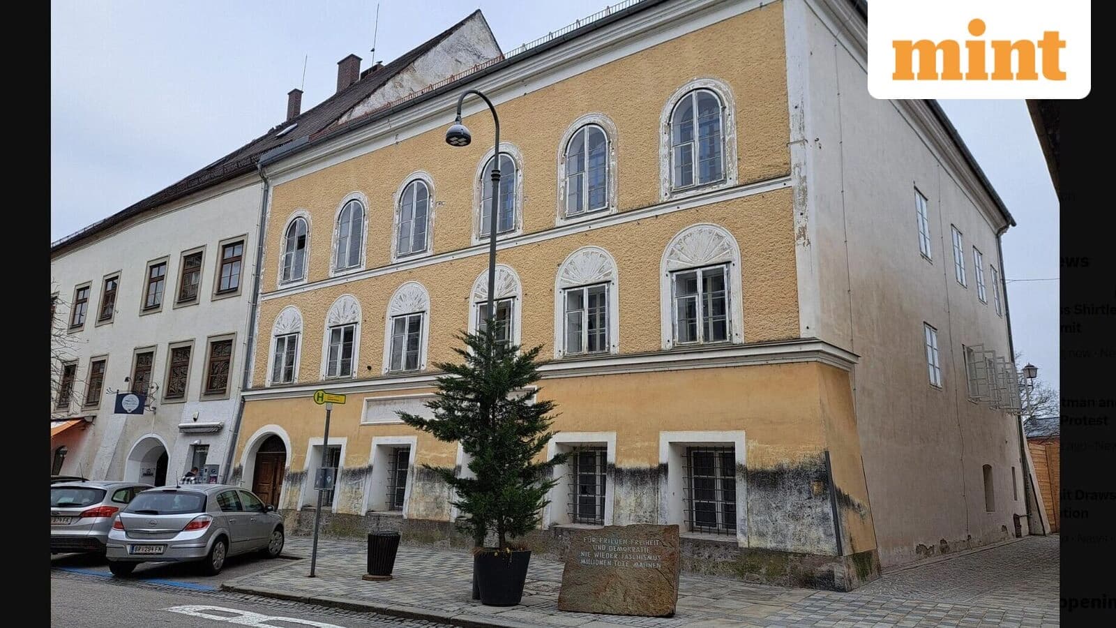 Adolf Hitler’s Birthplace in Braunau am Inn Transformed into Police Station
