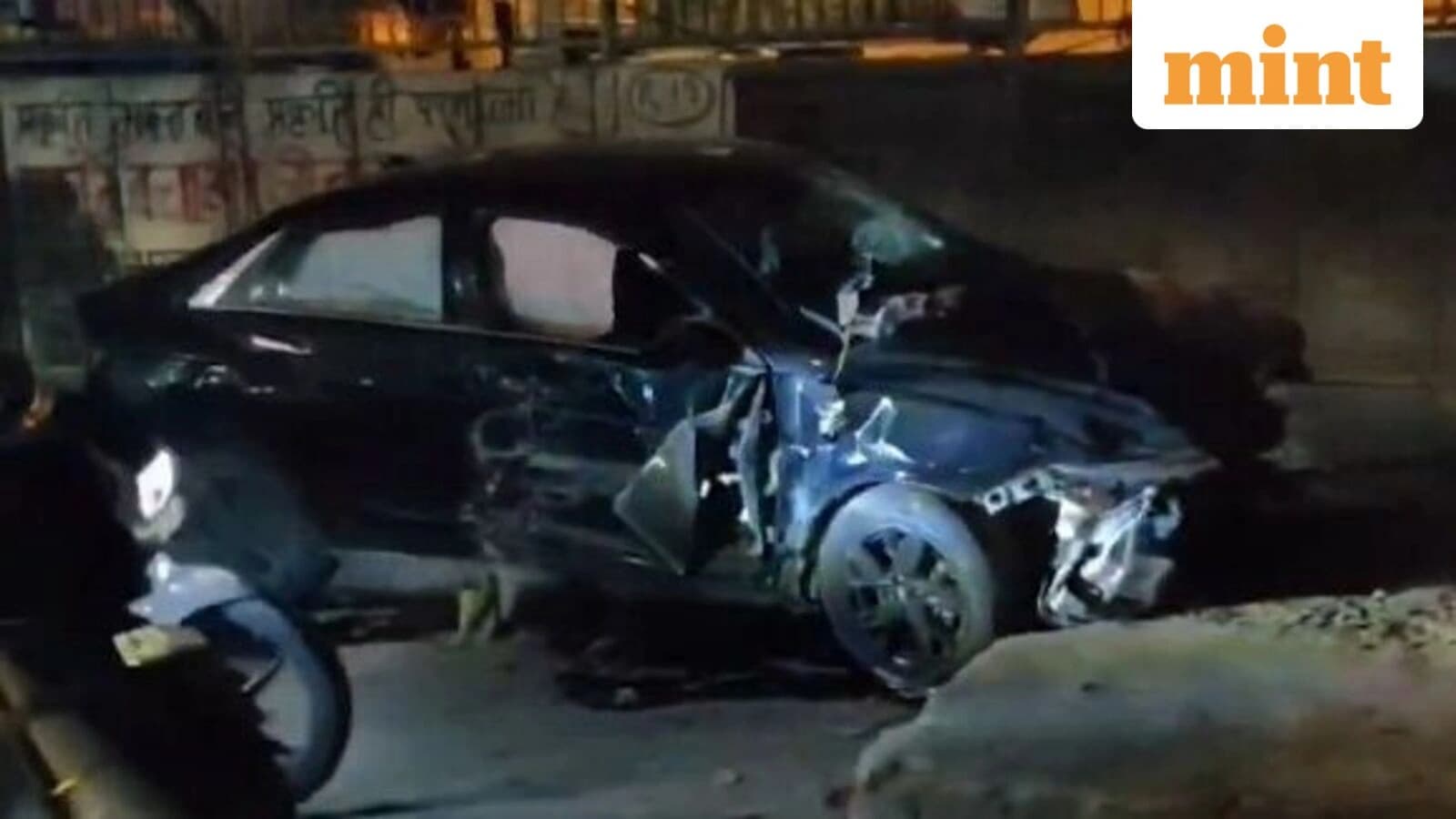 Delhi Delivery Rider Dies After Speeding Car Hits Electric Scooty on Najafgarh Road