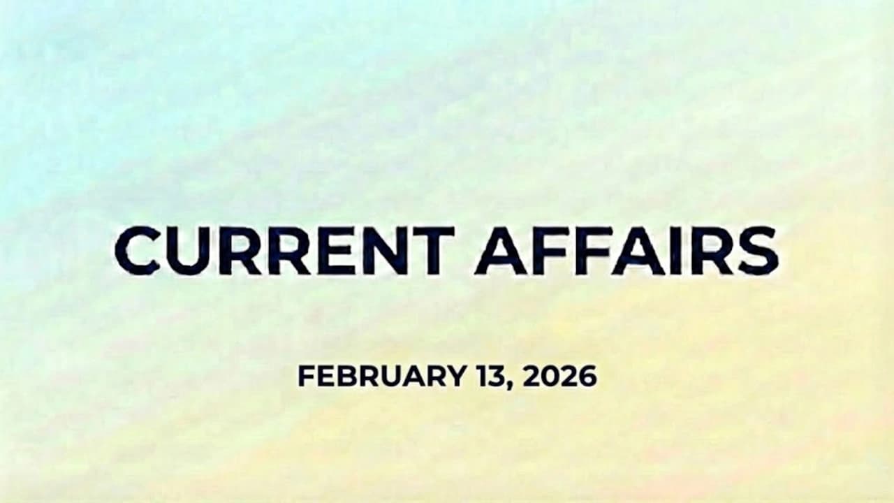 Indian Current Affairs: Key Highlights from February 13, 2026