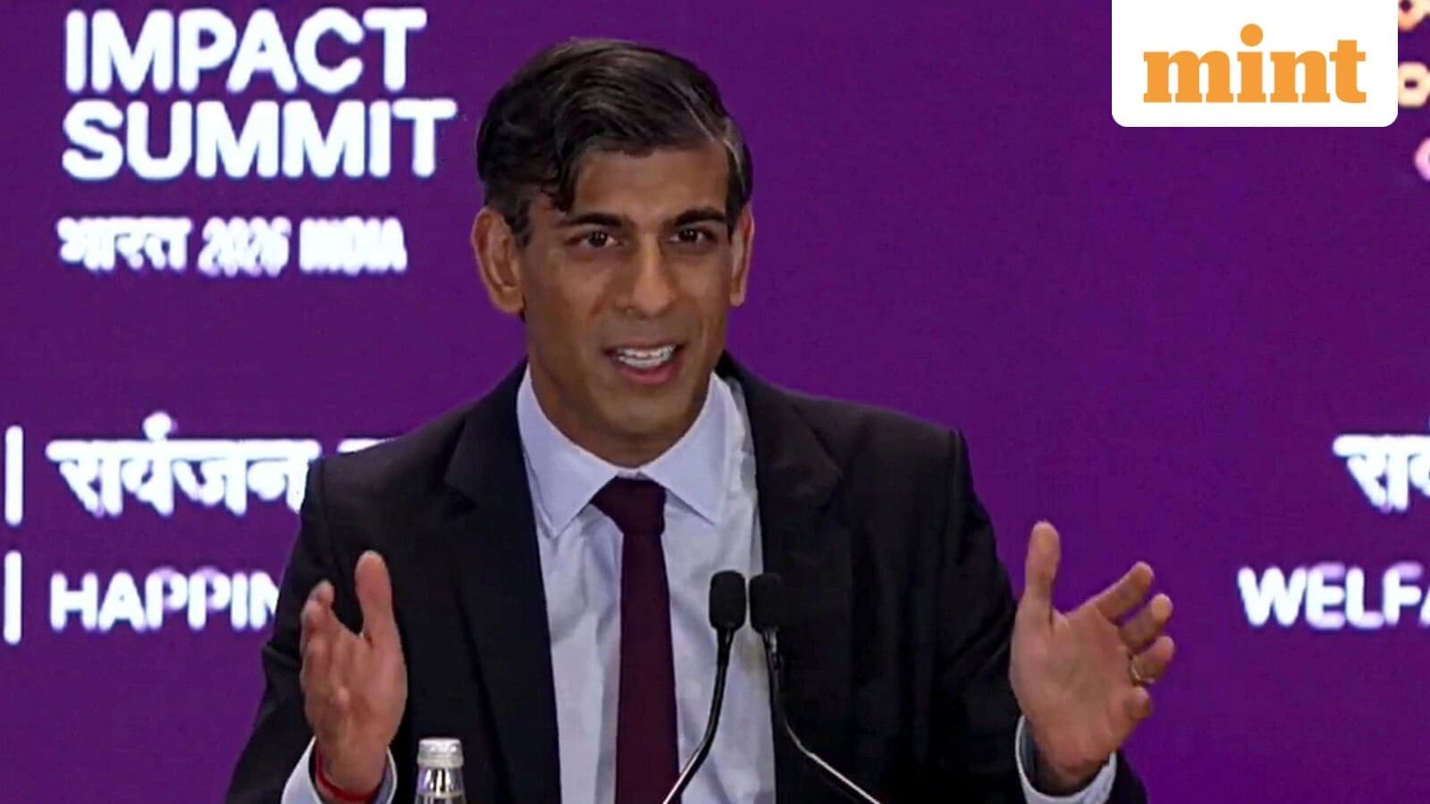 Rishi Sunak Jokes AI Cant Fix Delhi Traffic at 2026 Summit